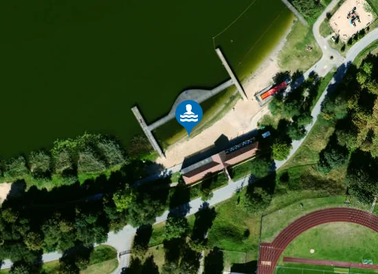 Satellite image of GŁĘBOCZEK