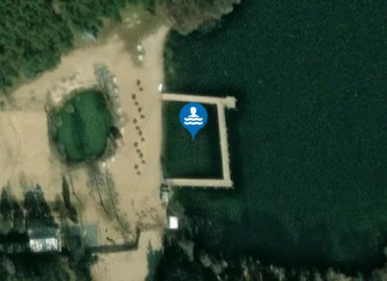 Satellite image of Kąpielisko Sitnica