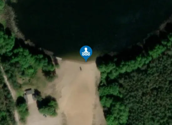 Satellite image of Kąpielisko nad Jeziorem Józefowo