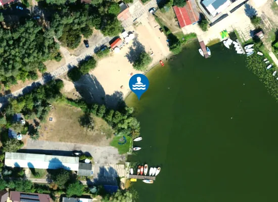 Satellite image of KĄPIELISKO PLAŻA DZIKA
