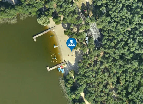 Satellite image of KĄPIELISKO NAD JEZIOREM CZARNYM