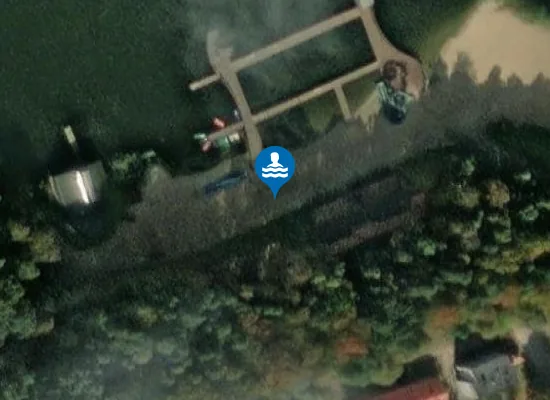 Satellite image of KĄPIELISKO PRZY PLAŻY MIEJSKIEJ