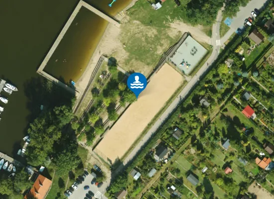 Satellite image of KĄPIELISKO MIEJSKIE IŁAWA-KAJKI