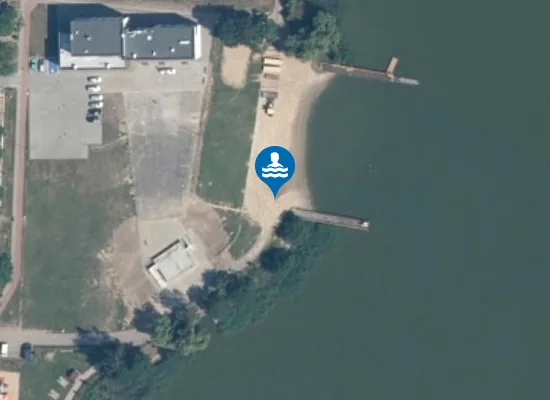 Satellite image of PLAŻA MIEJSKA W SUSZU