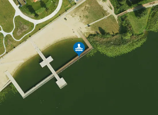 Satellite image of Kąpielisko nr 1