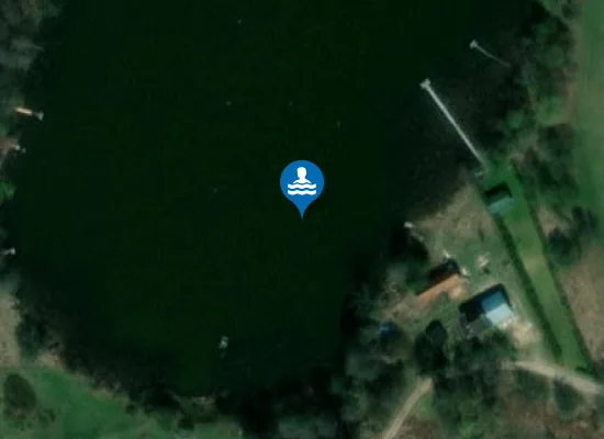 Satellite image of Kąpielisko na jeziorze Wągiel