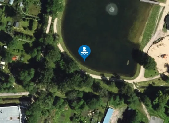 Satellite image of KĄPIELISKO NAD JEZIOREM MIEJSKIM W NIDZICY