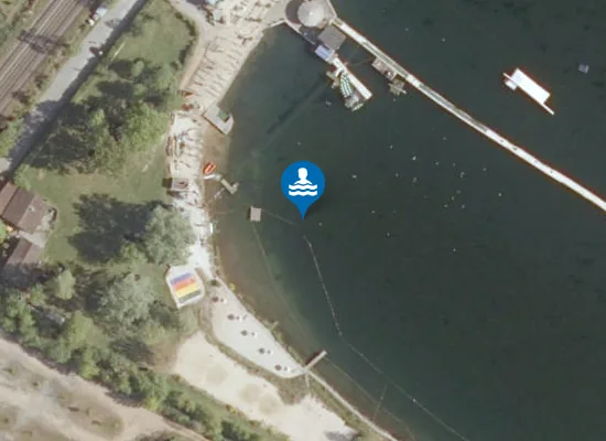 Satellite image of NIEDERWEIMARER SEE