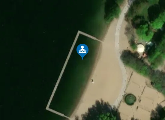 Satellite image of KĄPIELISKO NR 2 PLAŻA MIEJSKA