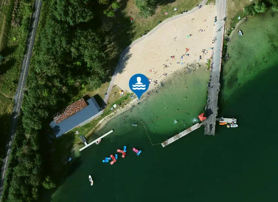 Satellite image of OŚRODEK WYPOCZYNKOWY NAD JEZIOREM RYCHNOWSKIM