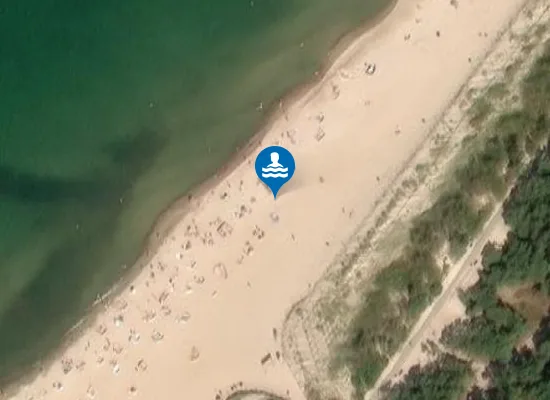 Satellite image of ROWY ZACHÓD SŁONECZKO