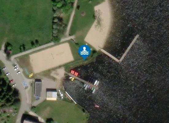 Satellite image of KĄPIELISKO GMINNE W KOLBUDACH PRZY UL. A. WAŻNEGO 3