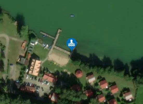 Satellite image of Ośrodek Szkoleniowo-Wypoczynkowy Energetyczny Zakątek, Kolano 81