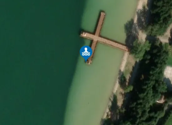 Satellite image of KĄPIELISKO WIELEWSKIE NAD JEZ. WIELEWSKIM W MIEJSCOWOŚCI WIELE