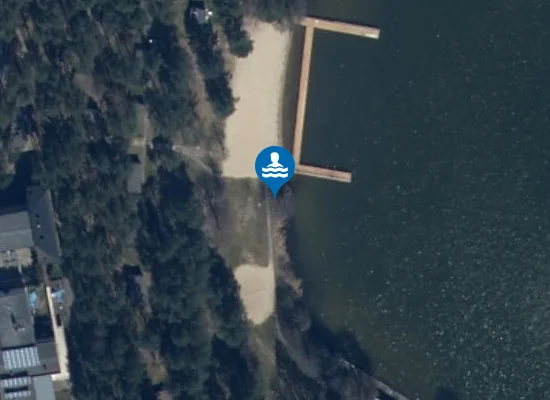 Satellite image of PRZY CENTRUM SZKOLENIOWO-WYPOCZYNKOWYM W GARCZYNIE