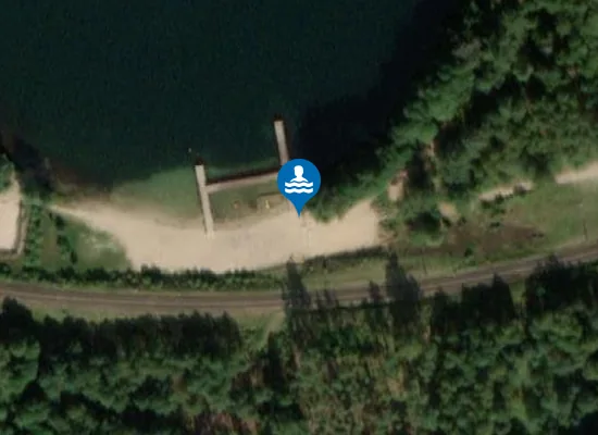 Satellite image of KĄPIELISKO NAD JEZ. SKRZYNKI DUŻE W NOWYM KARPNIE