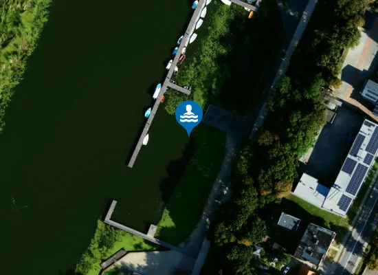 Satellite image of RZEKA NOGAT