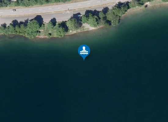 Satellite image of DIEMELTALSPERRE STRANDBAD HELMINGHAUSEN