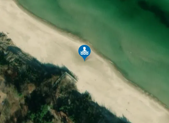 Satellite image of Chłapowo wejście na plażę nr 14