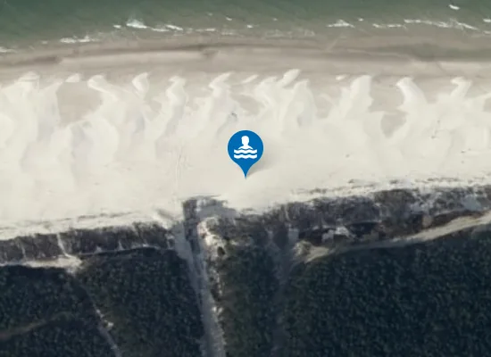 Satellite image of KĄPIELISKO MORSKIE W BIAŁOGÓRZE