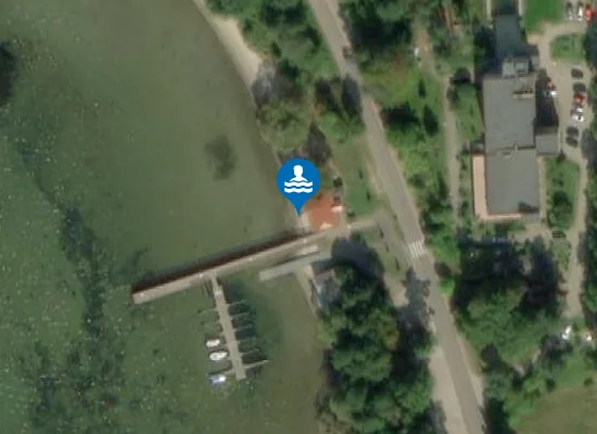 Satellite image of KĄPIELISKO NAD JEZIOREM ŻARNOWIECKIM W LUBKOWIE-DPS