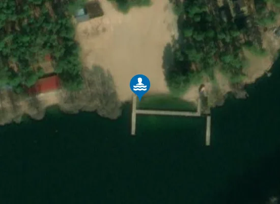 Satellite image of BORÓWNO WIELKIE