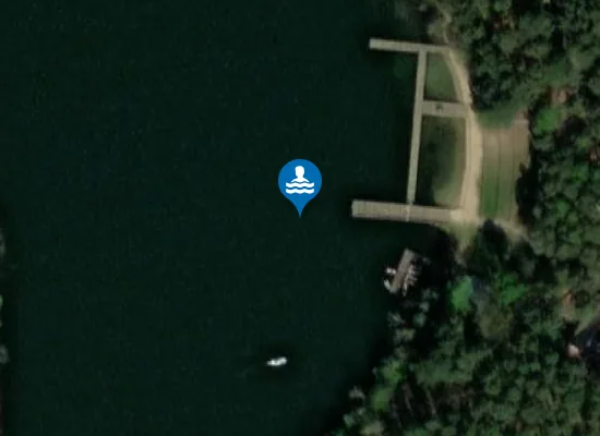 Satellite image of BORZECHOWSKIE WIELKIE PRZY OŚRODKU WYPOCZYNKOWYM JEZIORNIK W BORZECHOWIE