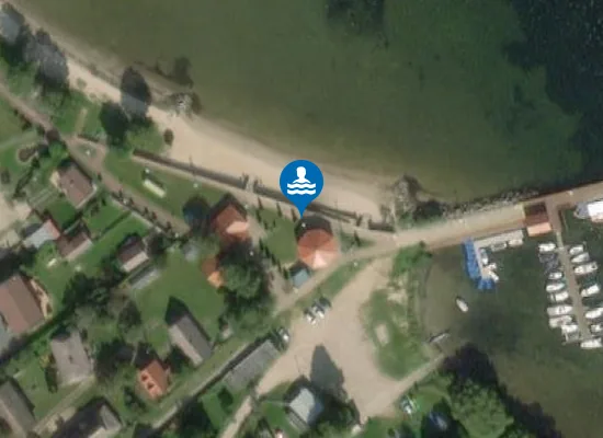 Satellite image of JEZIORO ŻARNOWIECKIE- PRZYSTAŃ W NADOLU