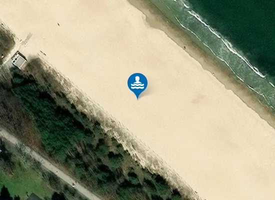 Satellite image of Piastowska Gdańsk Jelitkowo