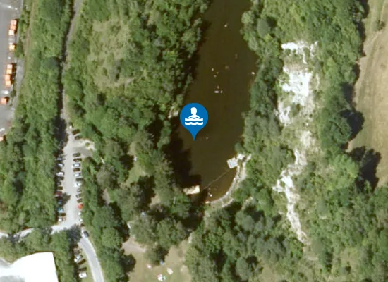 Satellite image of GRUENER SEE