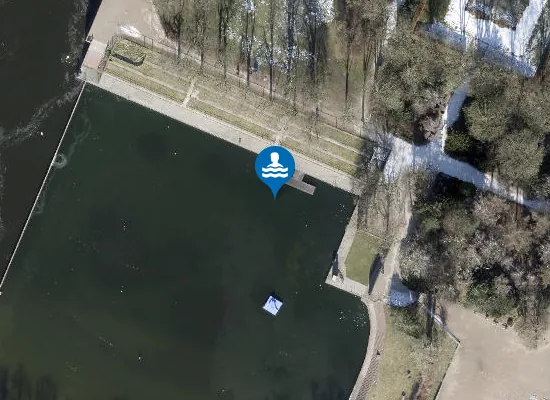 Satellite image of FREIBAD STADTPARKSEE