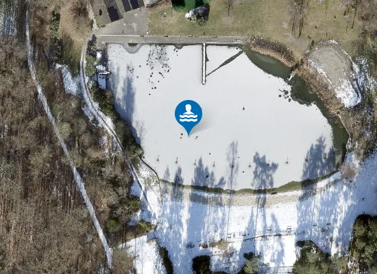 Satellite image of SOMMERBAD VOLKSDORF