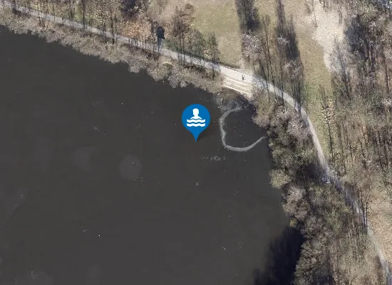 Satellite image of BOBERGER SEE SANDSTRAND