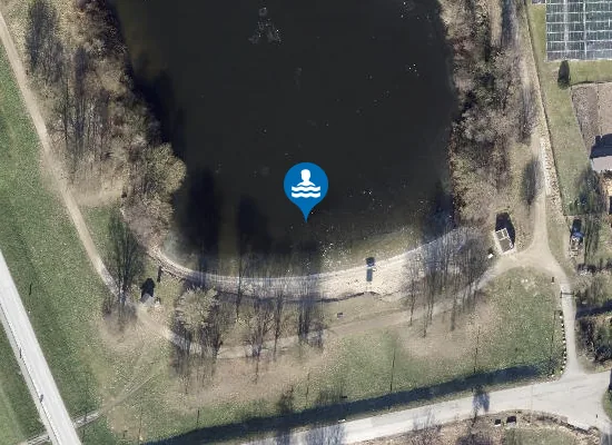 Satellite image of HOHENDEICHER SEE BADEPLATZ SUED