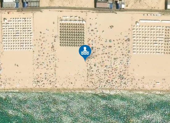 Satellite image of MONTE GORDO