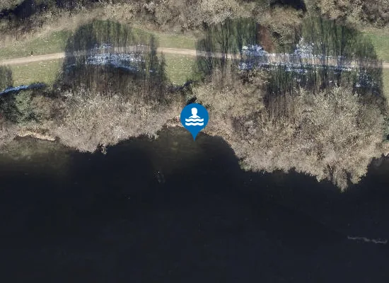 Satellite image of EICHBAUMSEE BADEPLATZ NORD