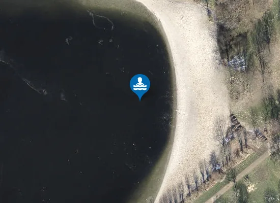 Satellite image of EICHBAUMSEE BADEPLATZ OST