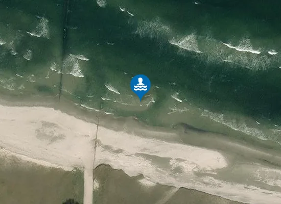 Satellite image of OSTSEE ZINGST SUNDISCHE WIESE