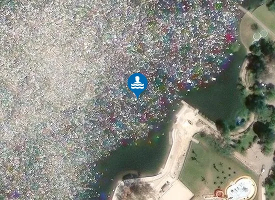 Satellite image of CLUBE NÁUTICO DE AVIS