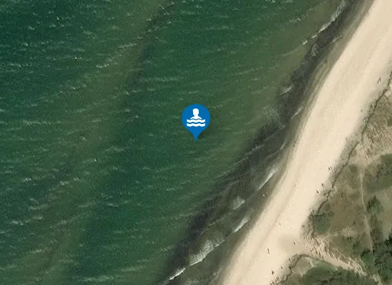Satellite image of OSTSEE DARSSER LEUCHTTURM