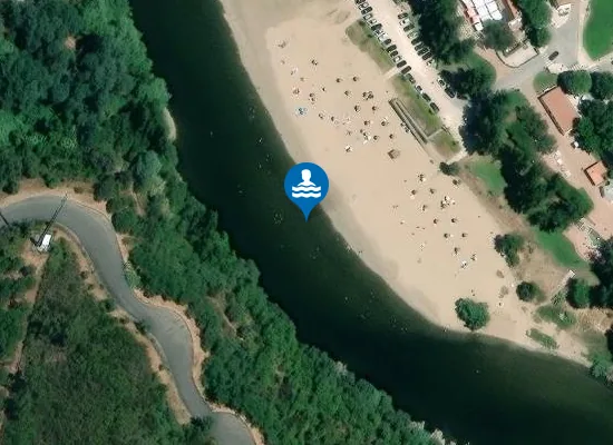 Satellite image of PRAIA FLUVIAL DE CONSTANCIA