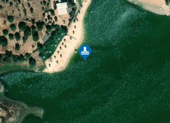 Satellite image of ÁREA RECREATIVA E DE LAZER DAS AZENHAS D'EL REI