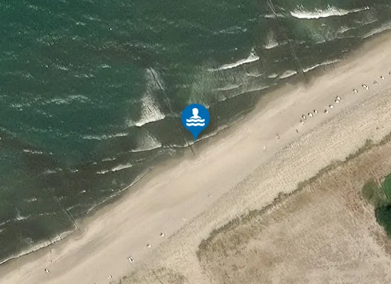 Satellite image of OSTSEE GRAAL MUERITZ STROMGRABEN