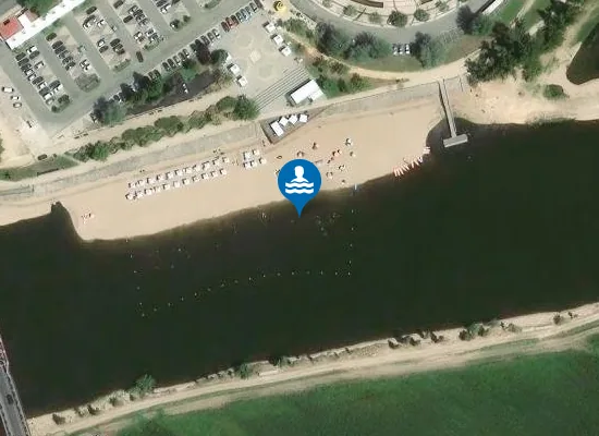 Satellite image of PRAIA FLUVIAL DO SORRAIA