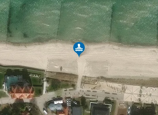 Satellite image of OSTSEE KUEHLUNGSBORN HOTEL SCHLOSS AM MEER