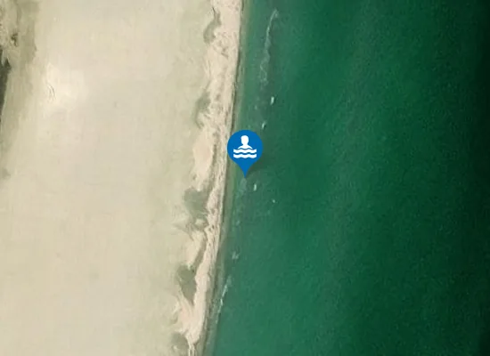 Satellite image of PLAJA NAVODARI III ZONA I CAMPING MARINA SURF