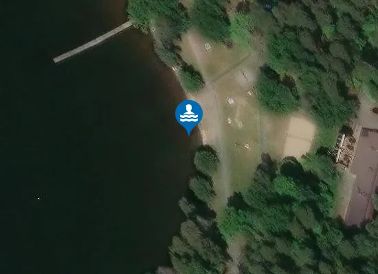 Satellite image of MÄLAREN, KALLHÄLLSBADET