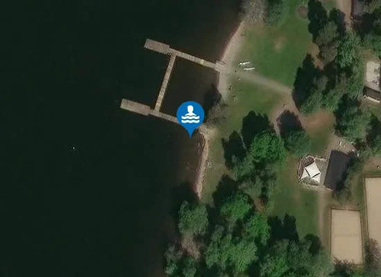 Satellite image of MÄLAREN, GÖRVÄLNSBADET