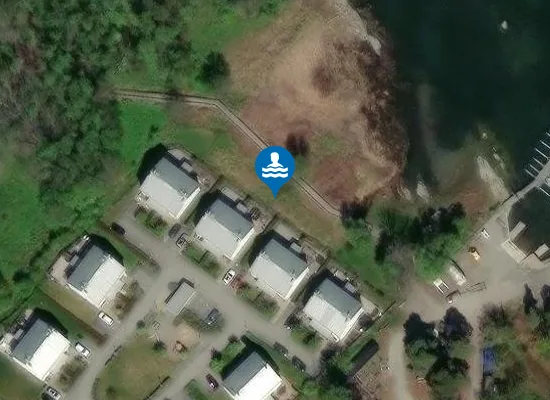 Satellite image of Strandbadet