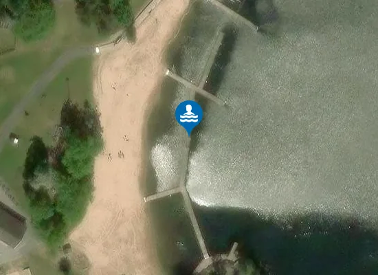 Satellite image of RÖSJÖBADET